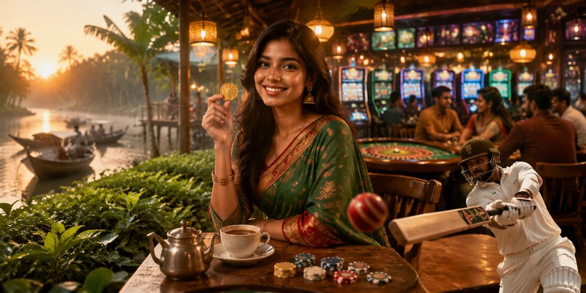 বরিশালের চা বাগানে ক্রিকেট বেটিং পরিবেশ